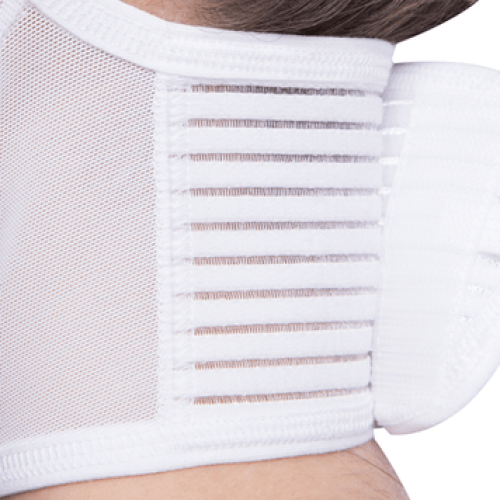 Lipoelastic FM Extra - Unisex face mask White _ XS
