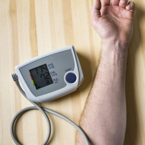 close-up-blood-pressure-measuring-device